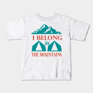 Mountanis Camping Kids T-Shirt